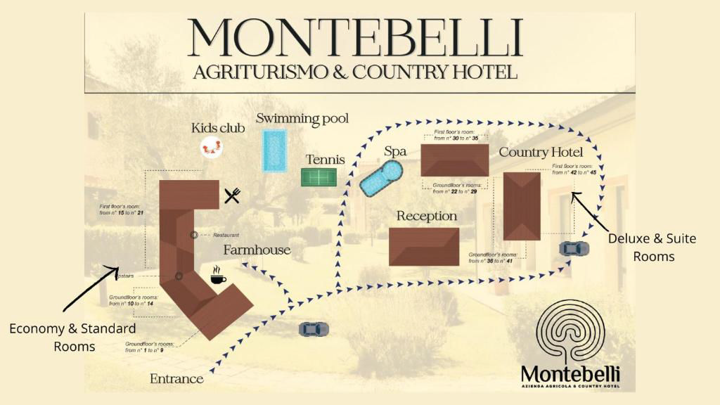 Hotel Montebelli Agriturismo & Country Hotel, Italien, Caldana. Großes 13