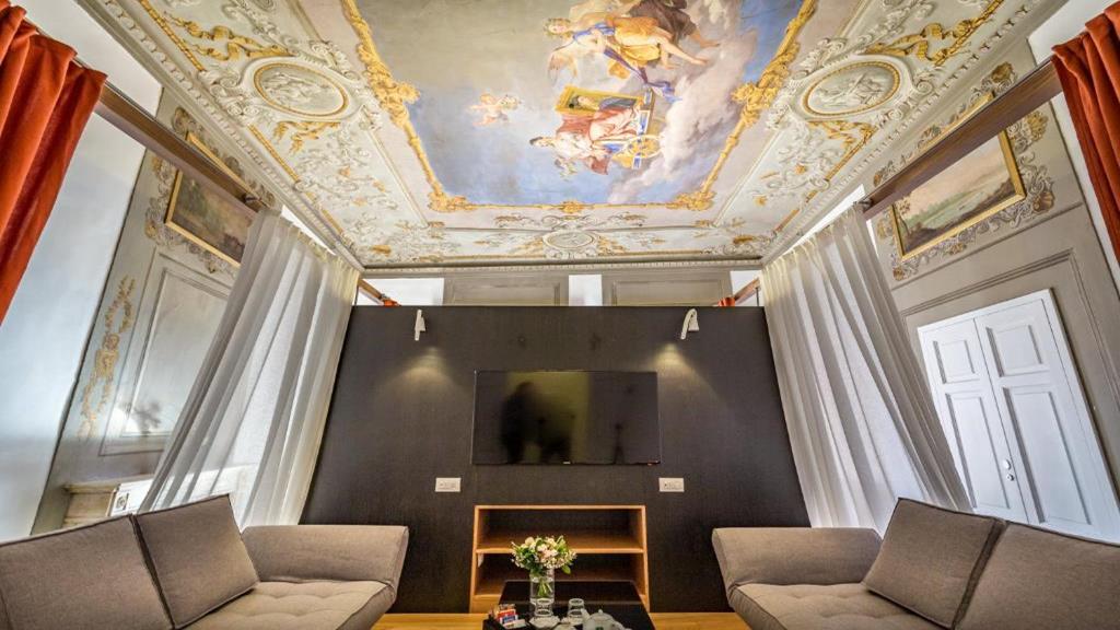 Hotel La Scaletta Al Ponte Vecchio, Italien, Florenz. Großes 1